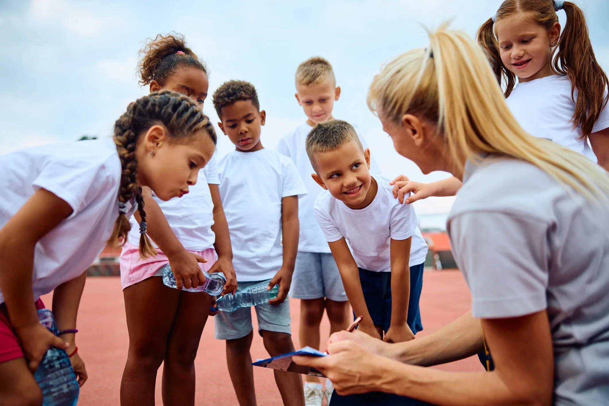 Youth sports training program at Fitness X Dallas